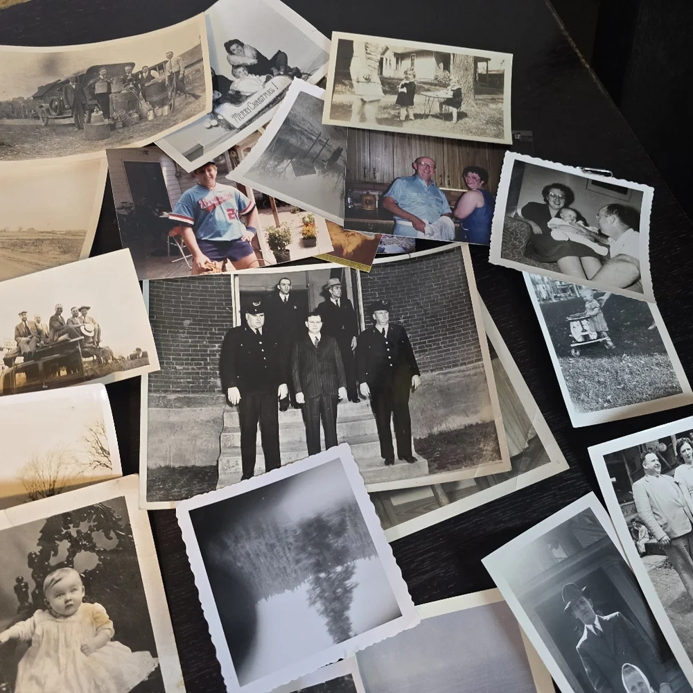 Vintage Black And White Photo Collection